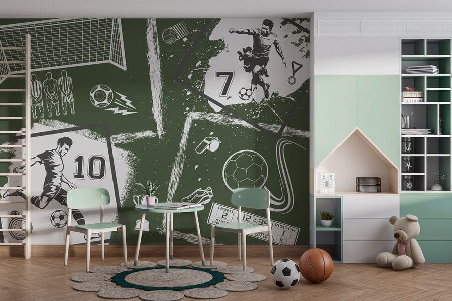 Koláž z různých sportovních snímků