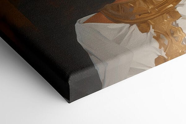Královská elegance zdobená starobylým oděvem Královská elegance zdobená starobylým oděvem