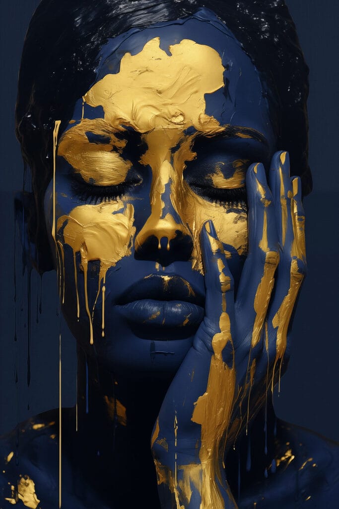 Expression of vibrant artistry revealed