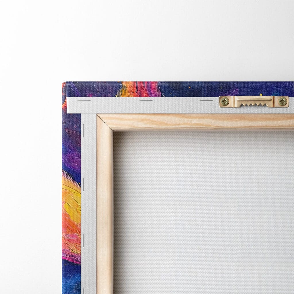 Painting of two hands touching each other