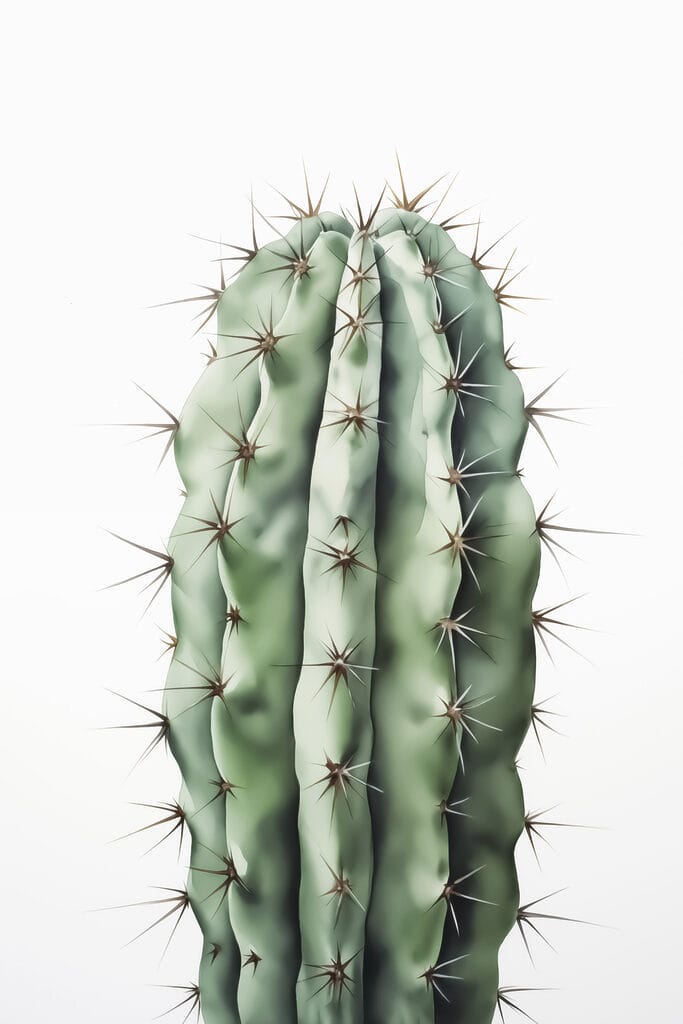 Cactus with thorns on it
