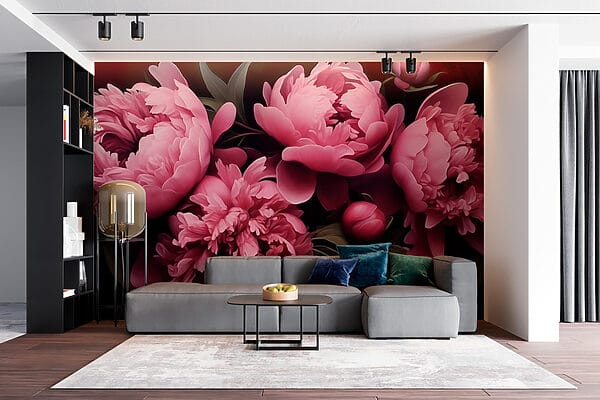 Elegant pink petals in harmony