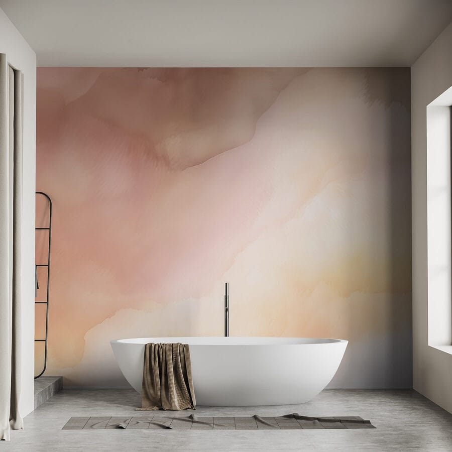Serene pastel hues blend beautifully Serene pastel hues blend beautifully