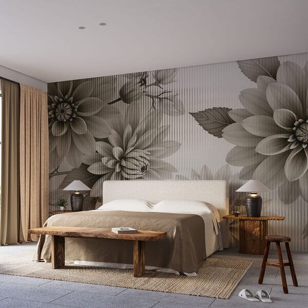 Elegantní květinový design v tlumených tónech Elegantní květinový design v tlumených tónech