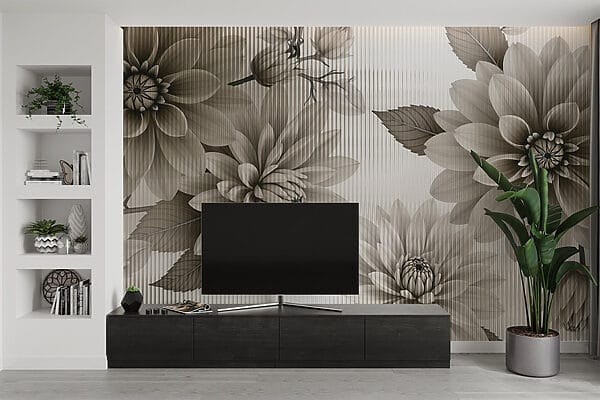 Elegantní květinový design v tlumených tónech Elegantní květinový design v tlumených tónech