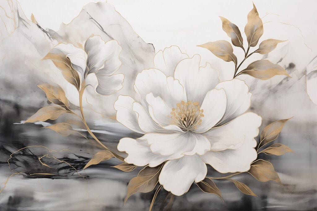 Painting of a flower