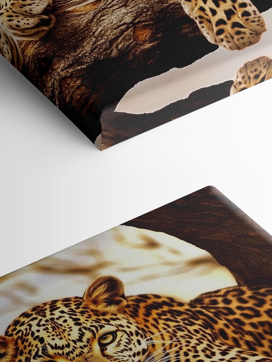 Obraz Leopard ležící na větvi stromu - Image 3