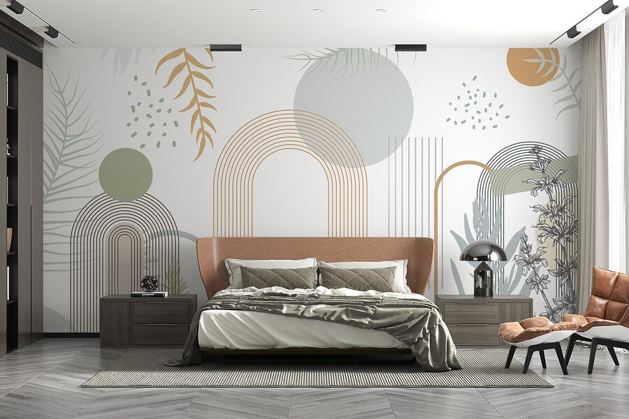 Grafický design rostlin a listů