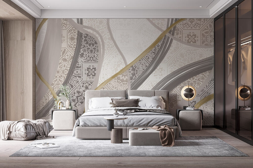 Sleek patterns in gentle hues