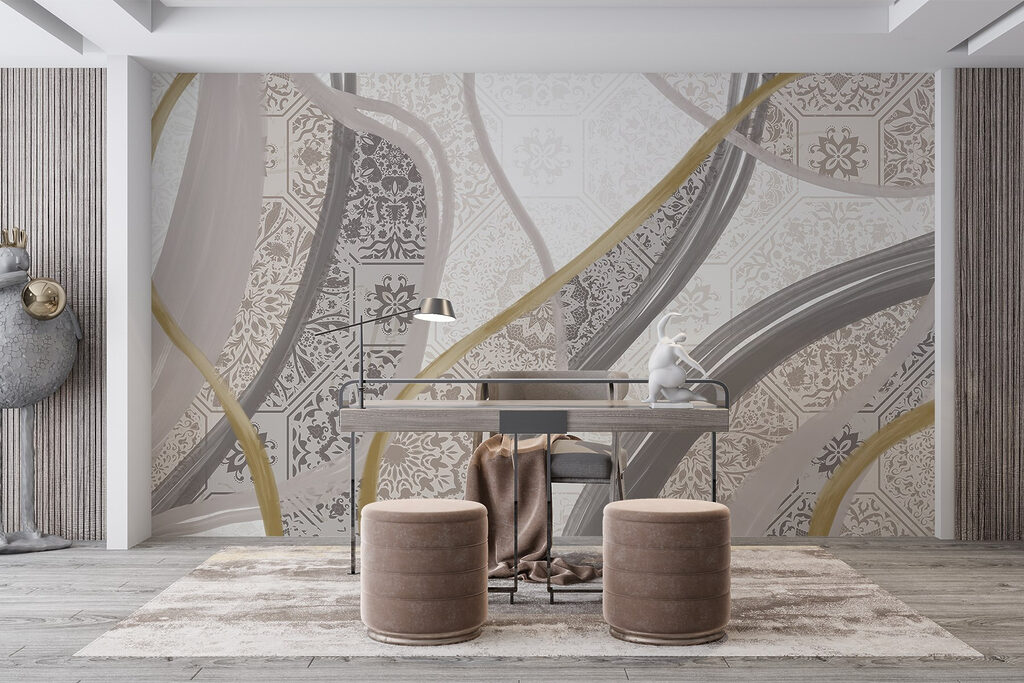 Sleek patterns in gentle hues