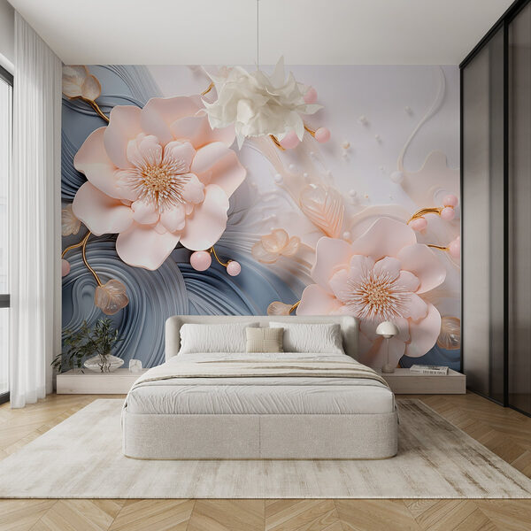 Elegantní květinový design v jemných tónech Elegantní květinový design v jemných tónech