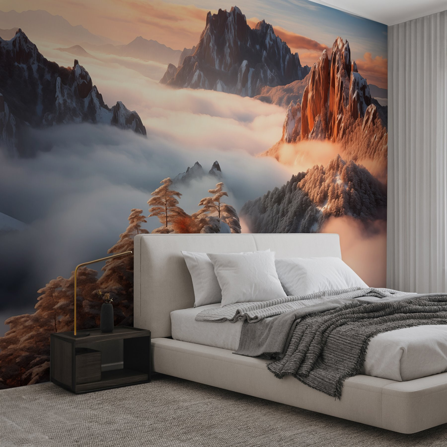 w08807pib1ms - Pohoří se sněhem a mraky - tegory