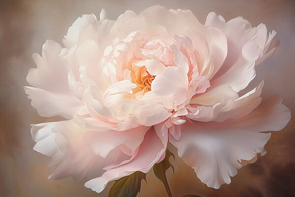 Delicate petals in soft hues