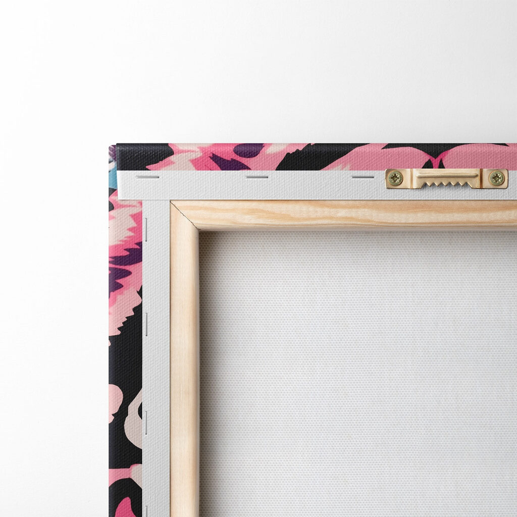 Bold tiger with striking blue eyes