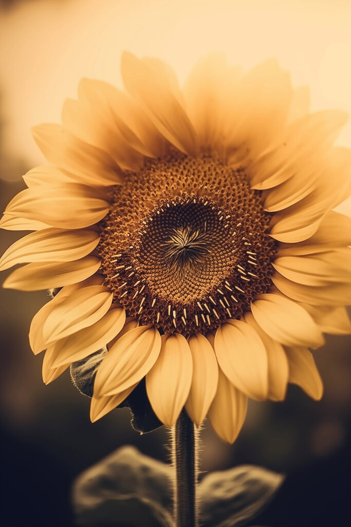 Vibrant petals in soft sunlight