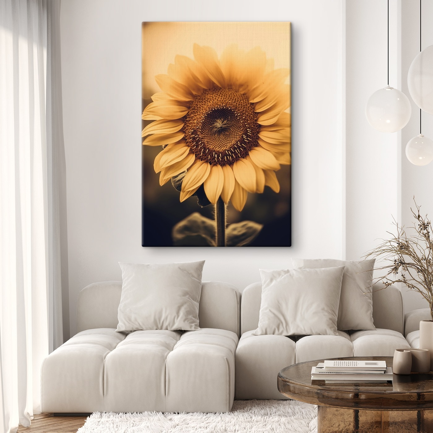 Vibrant petals in soft sunlight