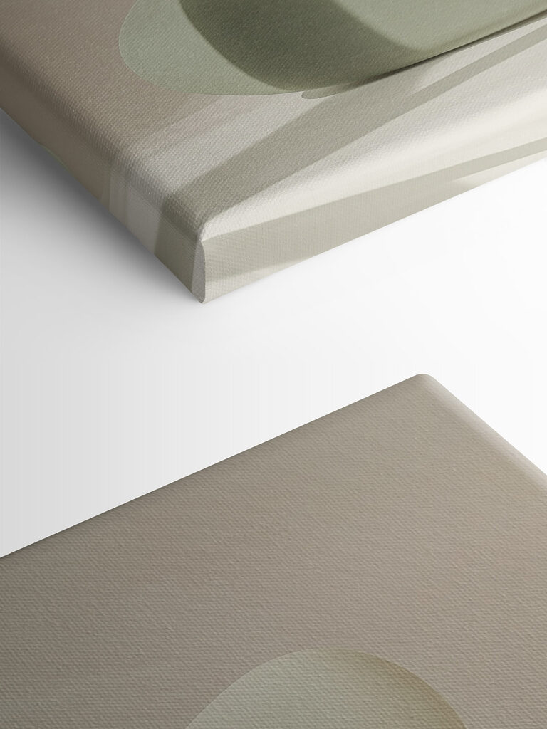 Stack of rocks on a table