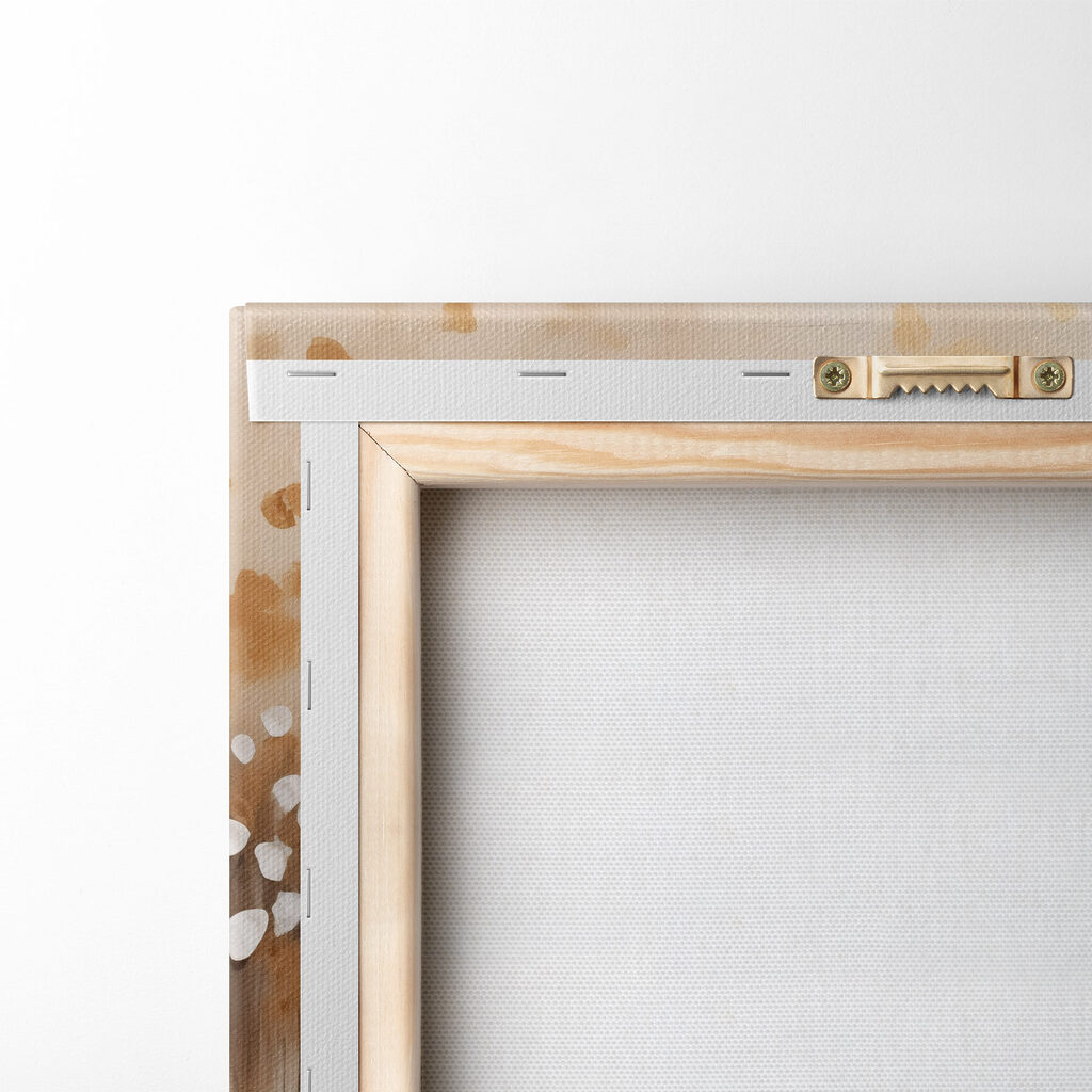 Serene trees in soft hues