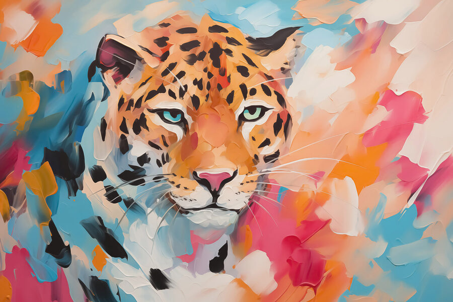 Obraz Malba leoparda - Image 7