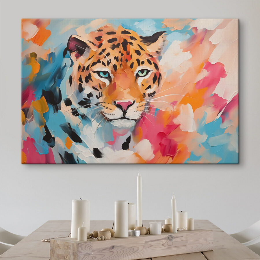 Obraz Malba leoparda