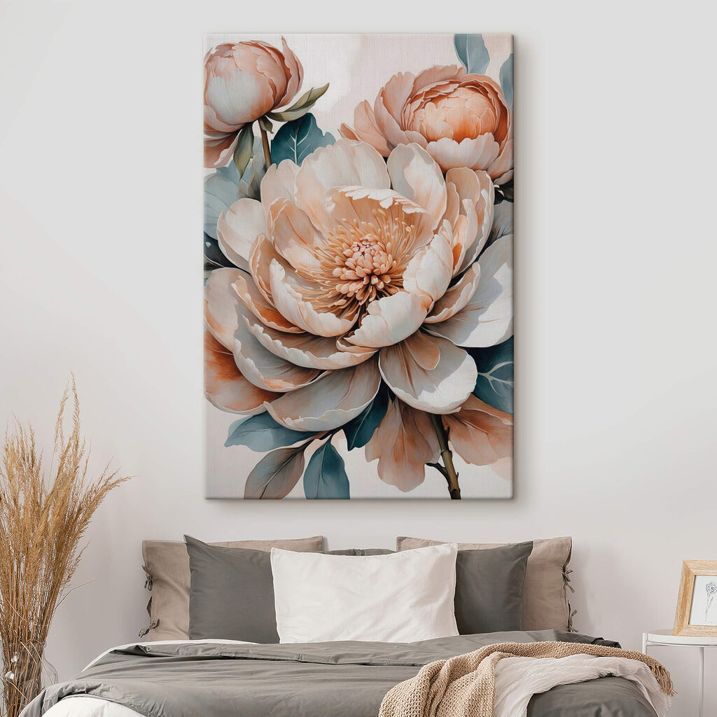 Bountiful blooms in soft tones