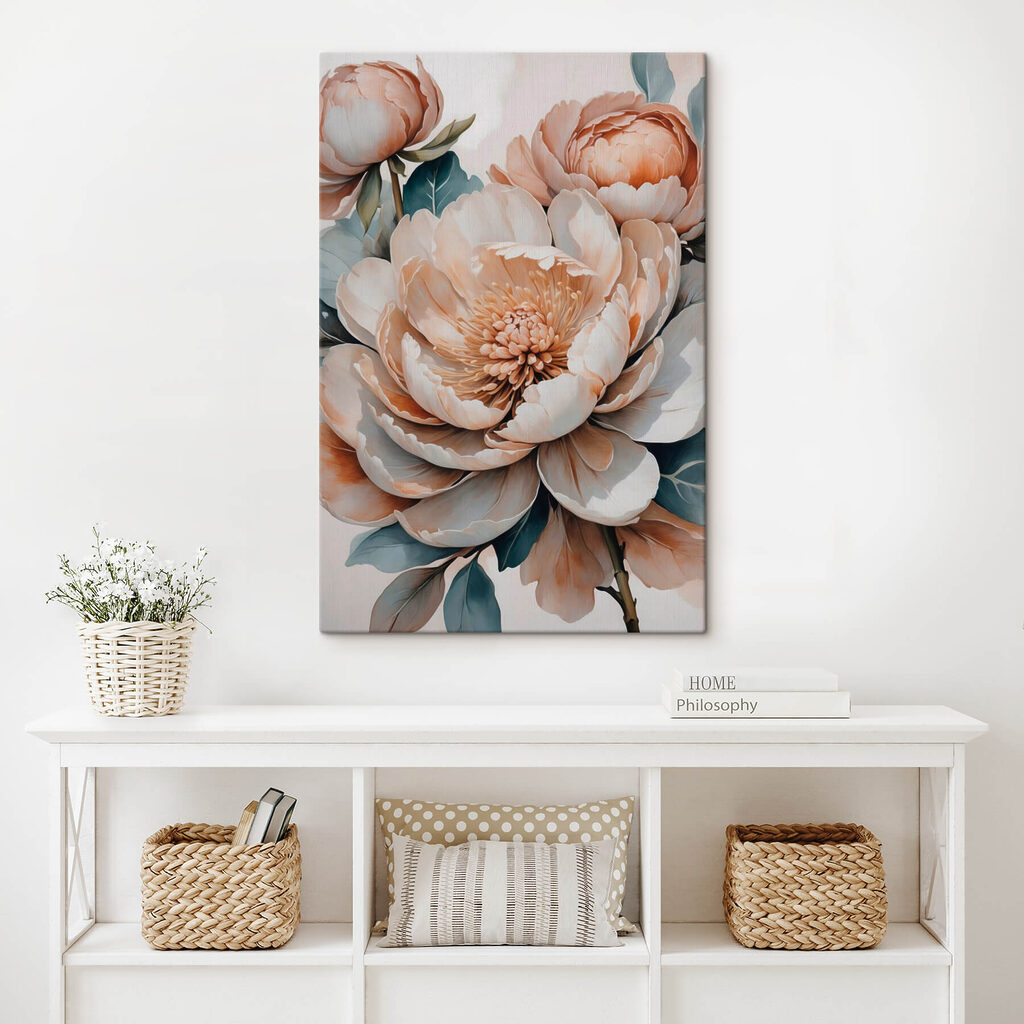 Bountiful blooms in soft tones