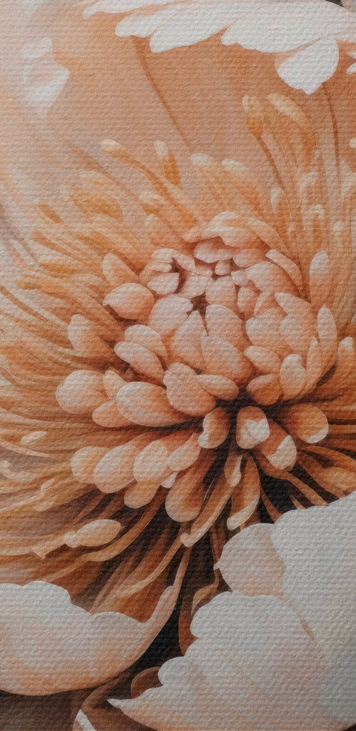 Bountiful blooms in soft tones
