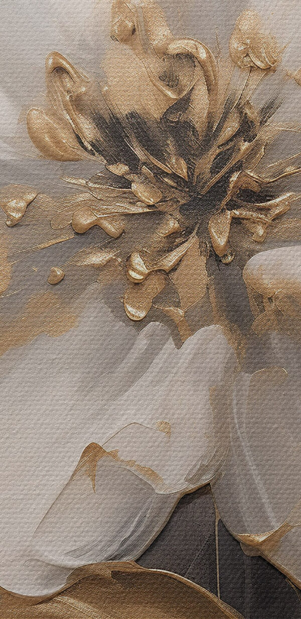 Elegant flower on a dark canvas Elegant flower on a dark canvas