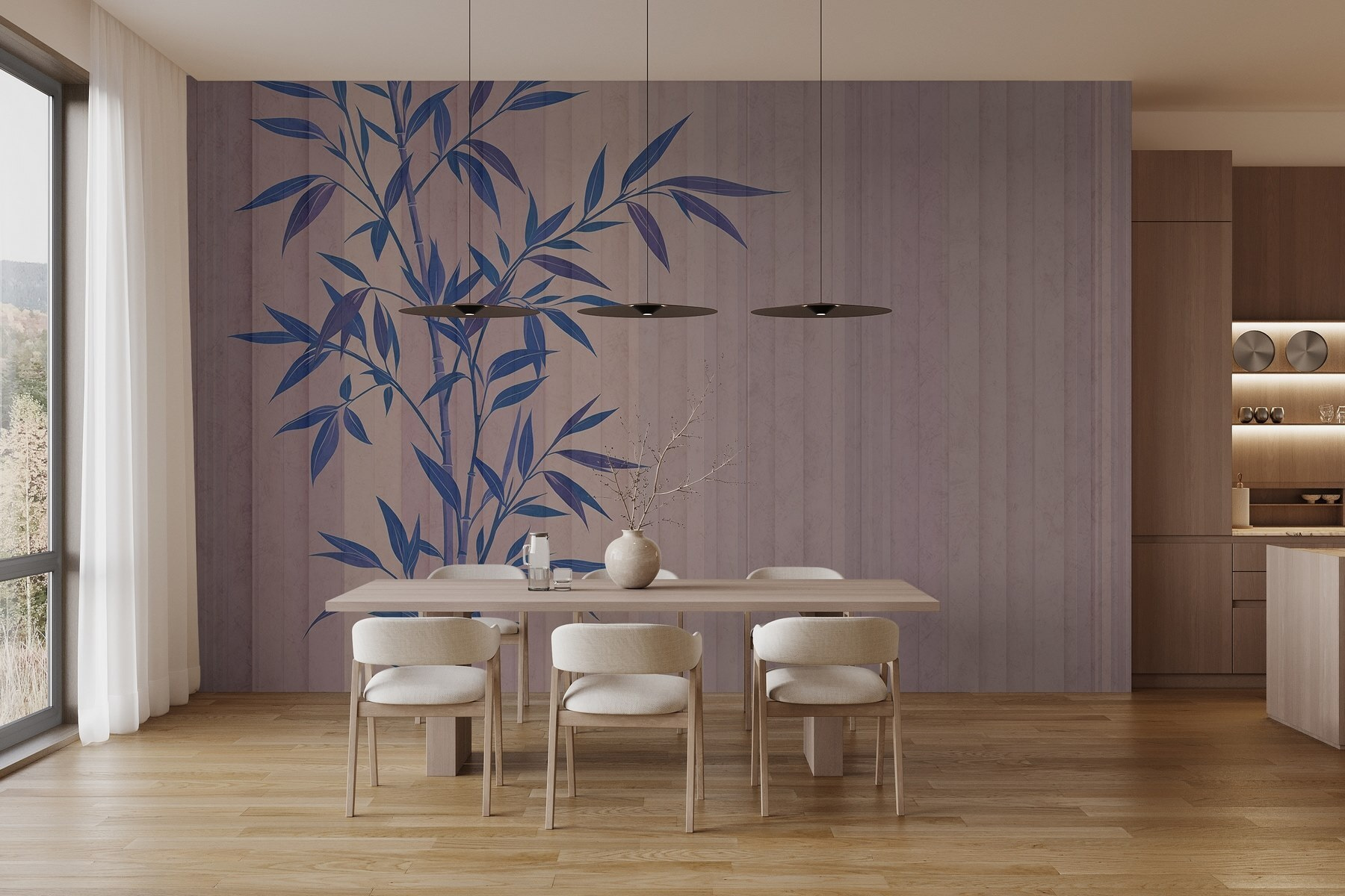 Plant with blue leaves