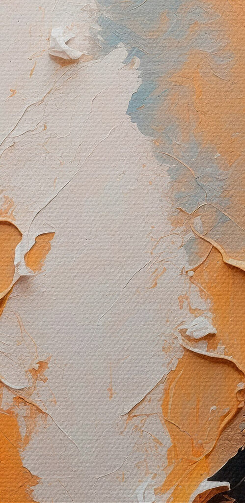 Vibrant colors in abstract expression