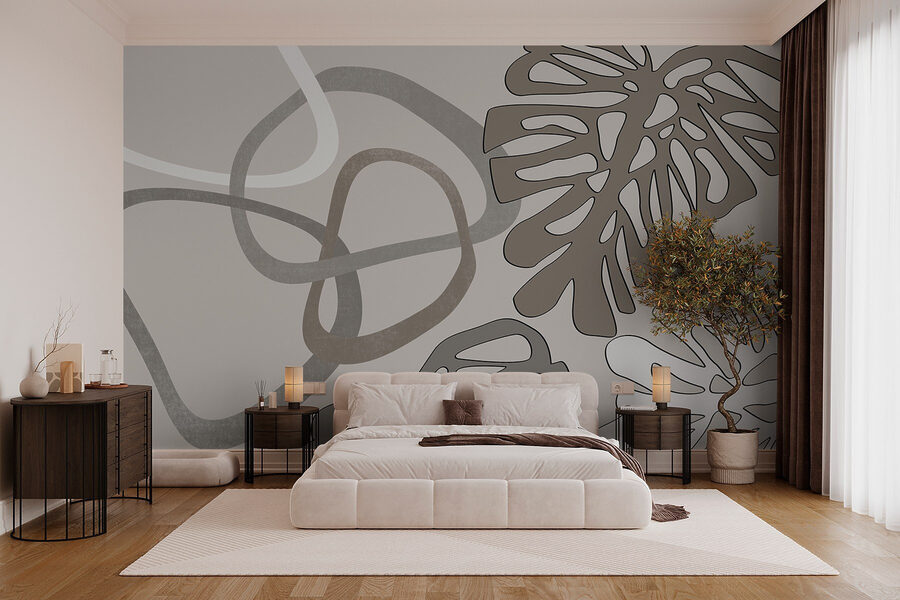 Abstraktní elegance v neutrálních tónech