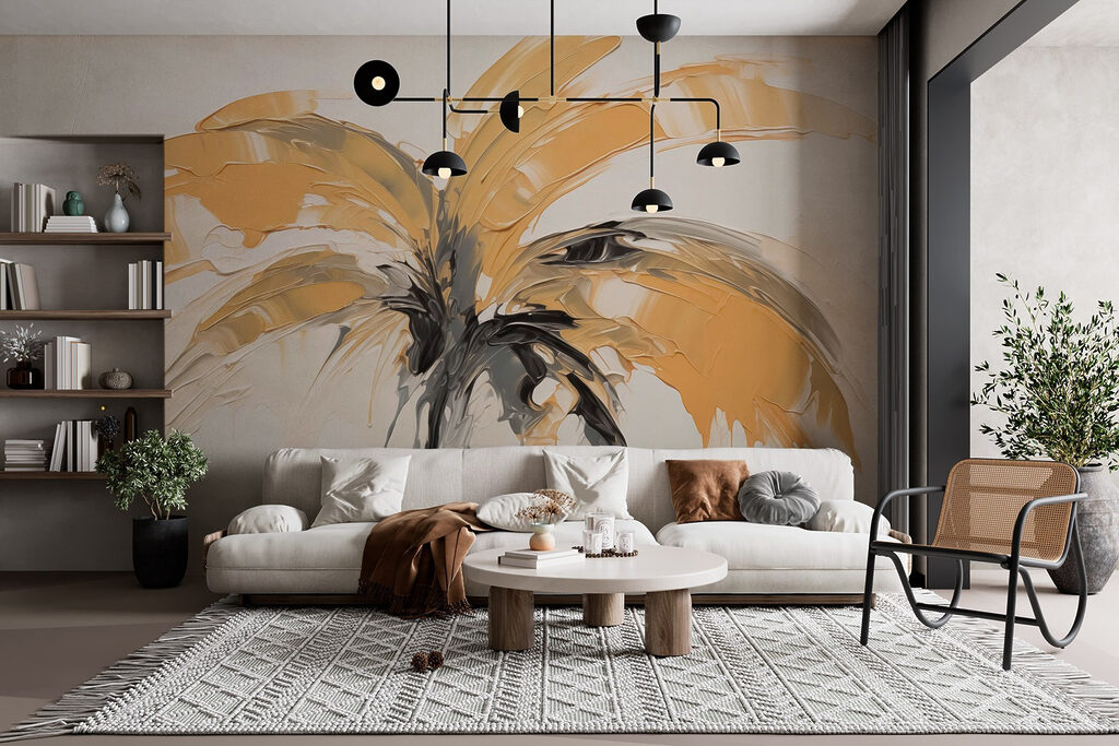 Painting of a palm tree Painting of a palm tree