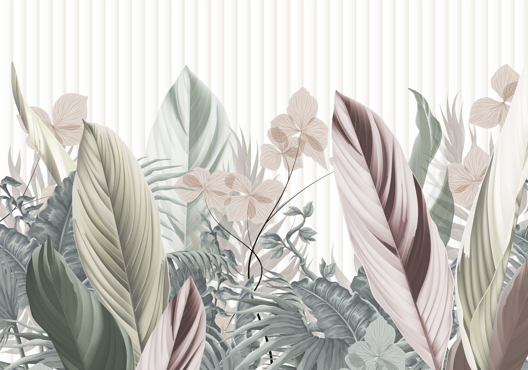 Nature's tranquility in soft hues