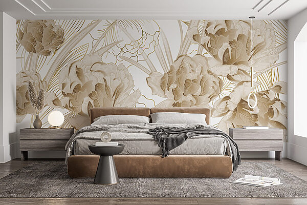Elegantní květinový design v tlumených tónech Elegantní květinový design v tlumených tónech