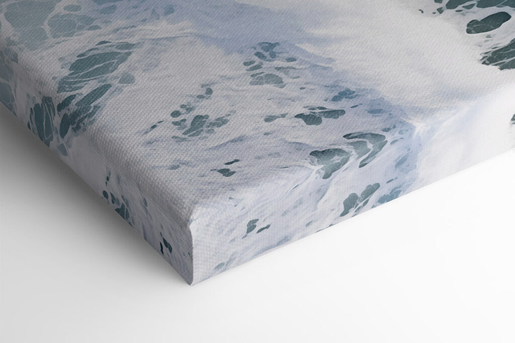 Waves crashing waves on a beach