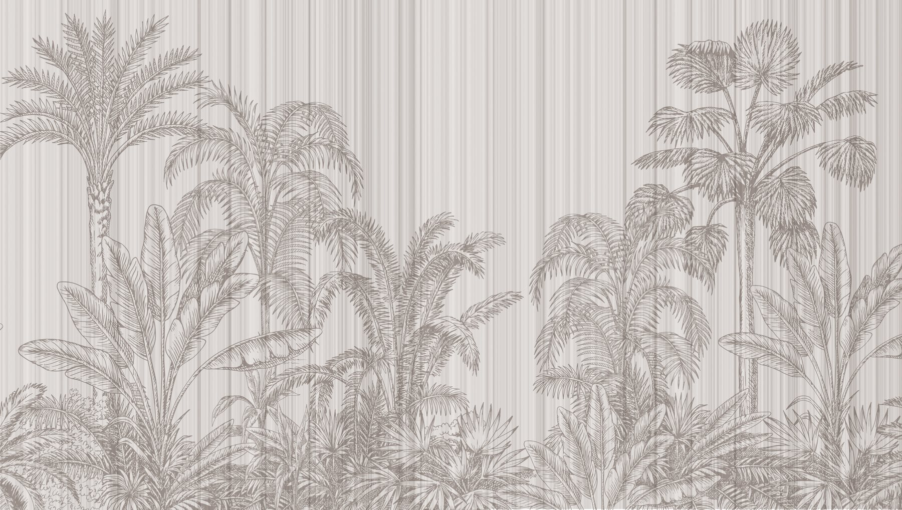 Tropical foliage in muted tones Tropical foliage in muted tones