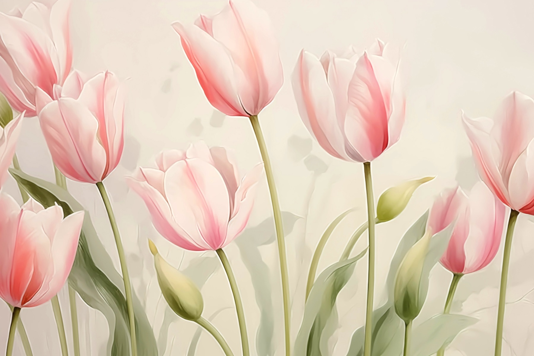 Group of pink flowers Group of pink flowers