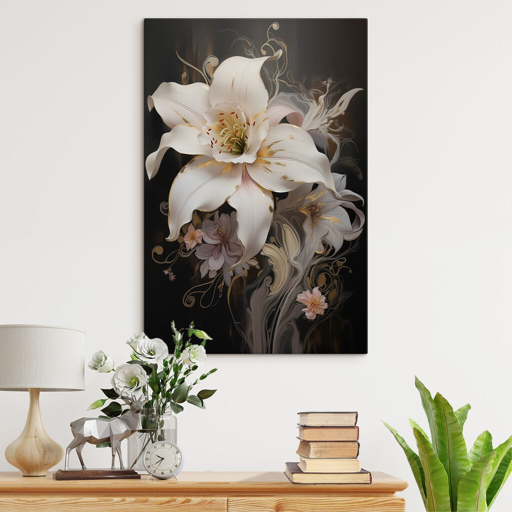 Elegant blooms in soft colors