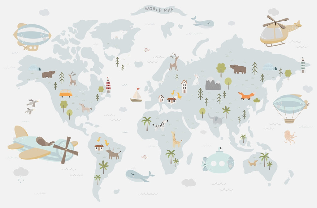Mapa světa Mapa světa