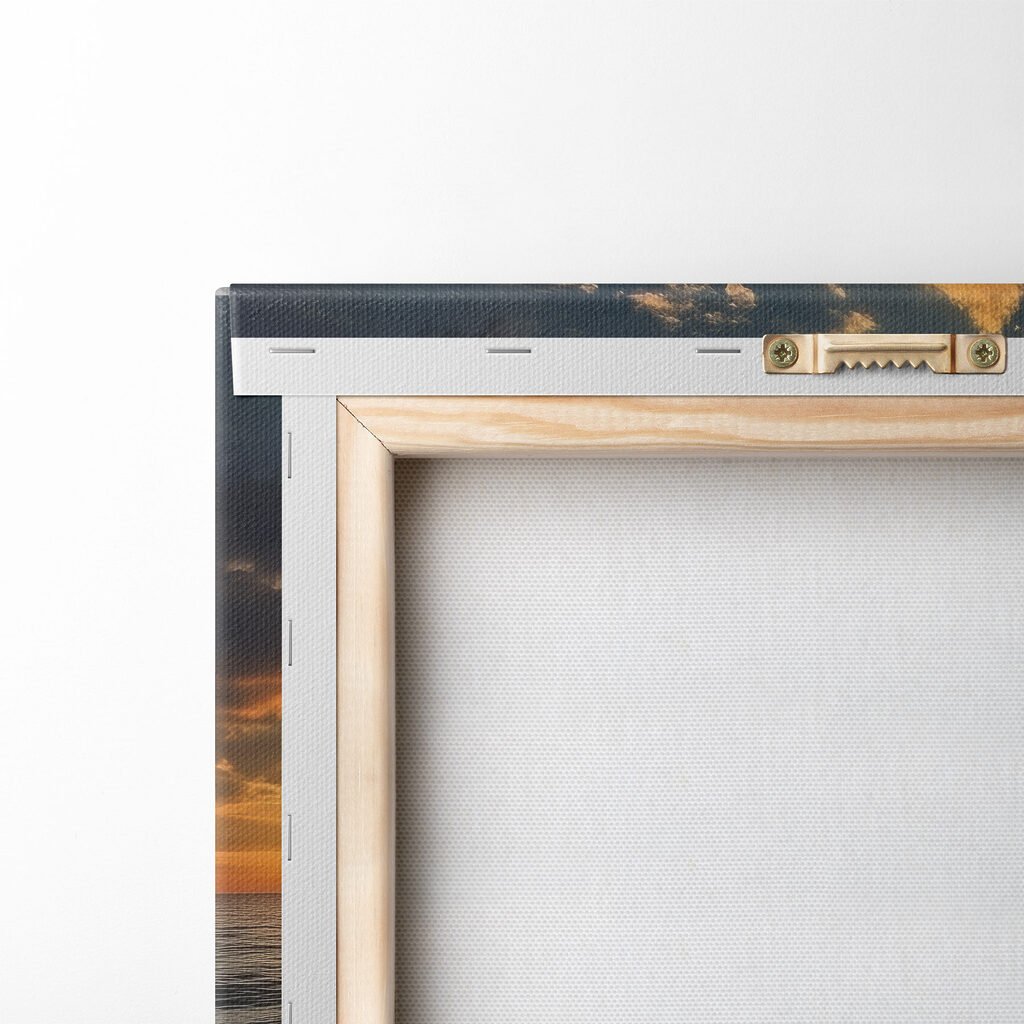 Sunset over a body of water Sunset over a body of water