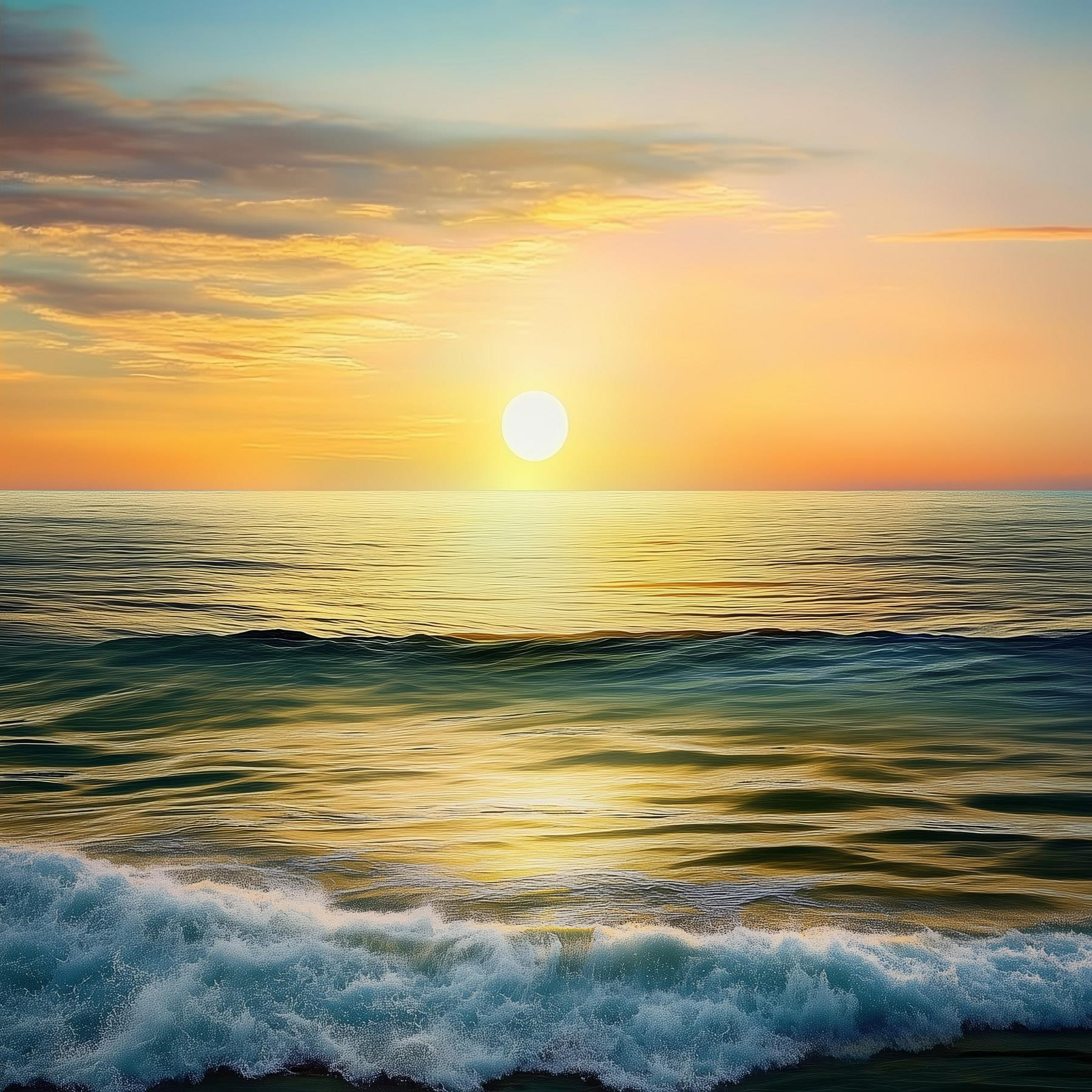 s43308p - Západ slunce nad vodní plochou - tegory