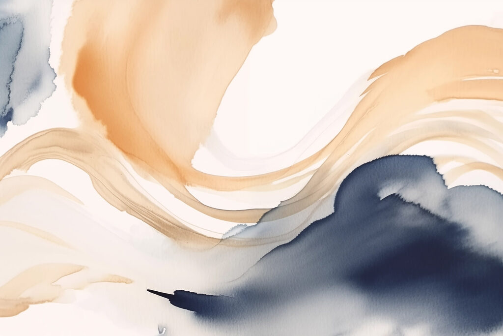 Painting of a wave Painting of a wave