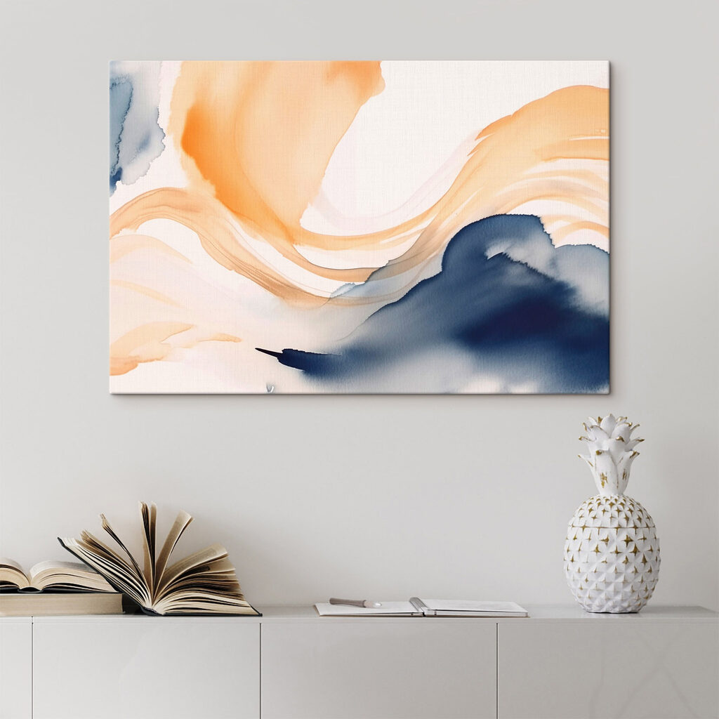 Painting of a wave Painting of a wave