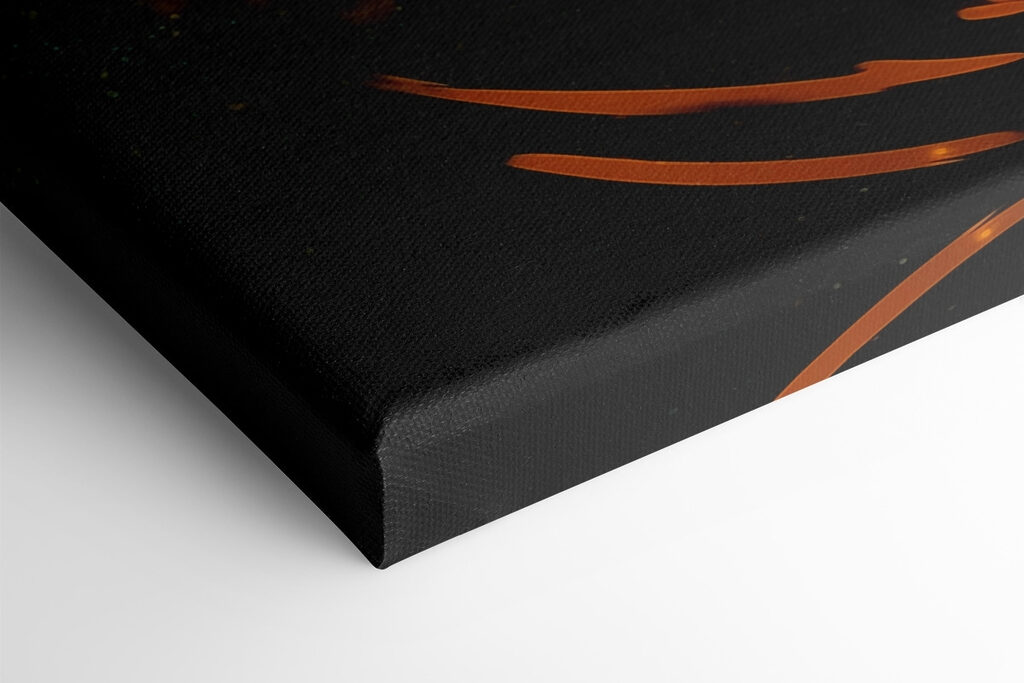 Cheetah with orange spots