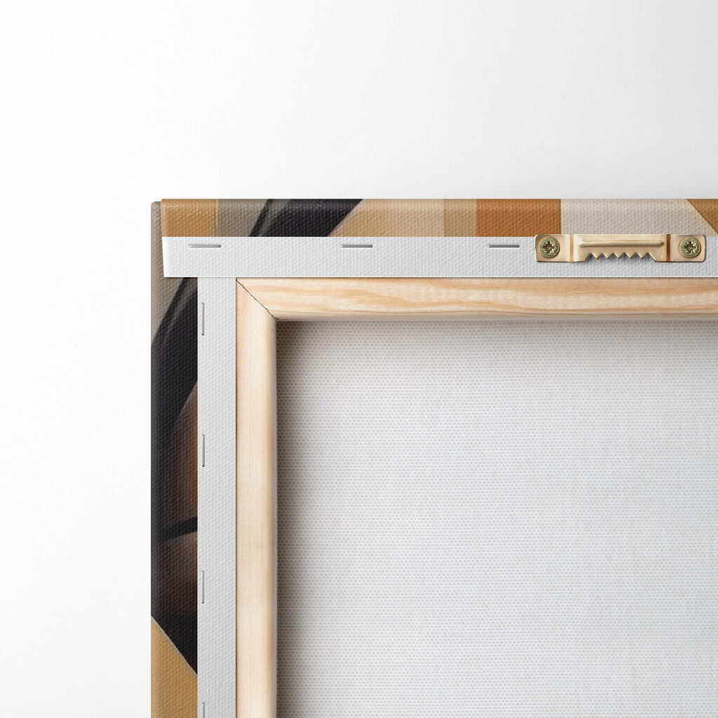 Painting of a woman's face