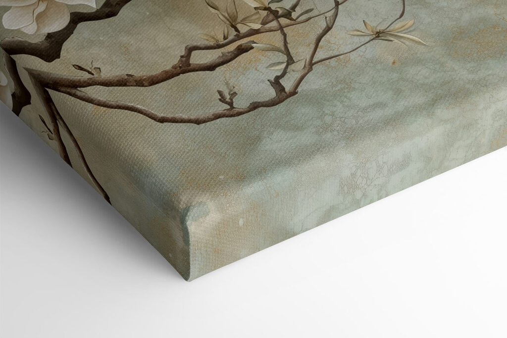 White flowers on a branch