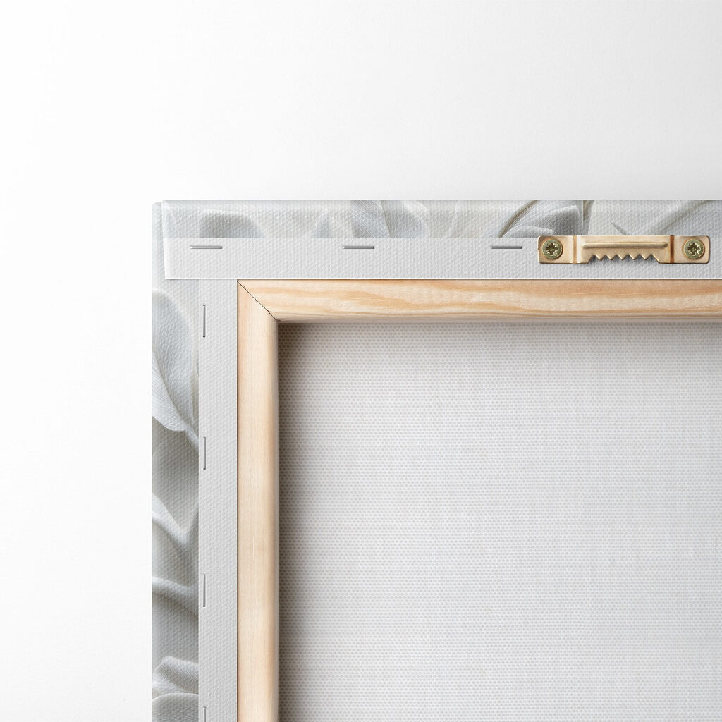 White bird and flower