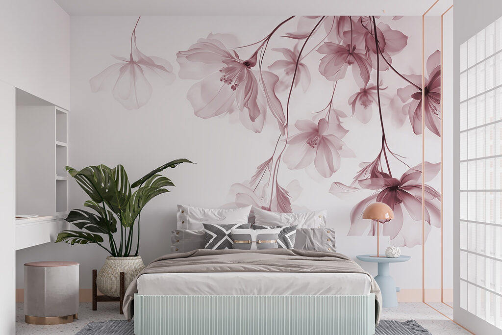 Delicate blooms against soft background Delicate blooms against soft background