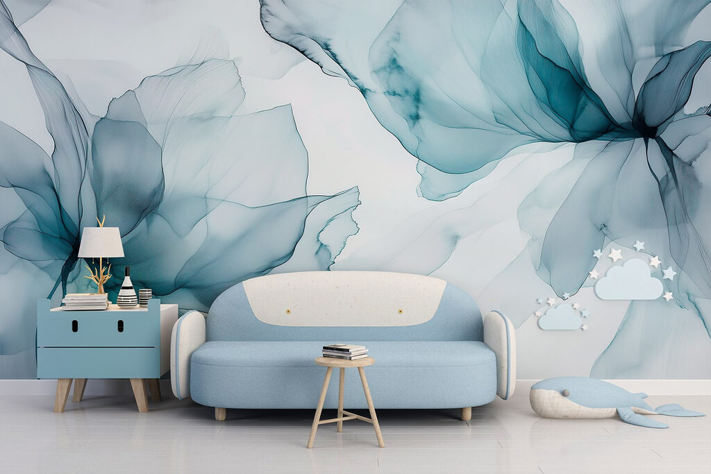 Delicate petals in soft hues