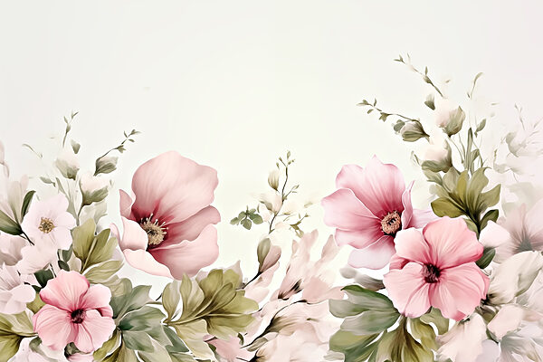 Malování květin a listů Malování květin a listů